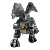 Ebros Gift Roaring Steampunk Silver Robotic Cyborg Winged Geared Clockwork
