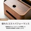 Smart Eye Premium Wood Walnut Veneer Compact Tissue Case with