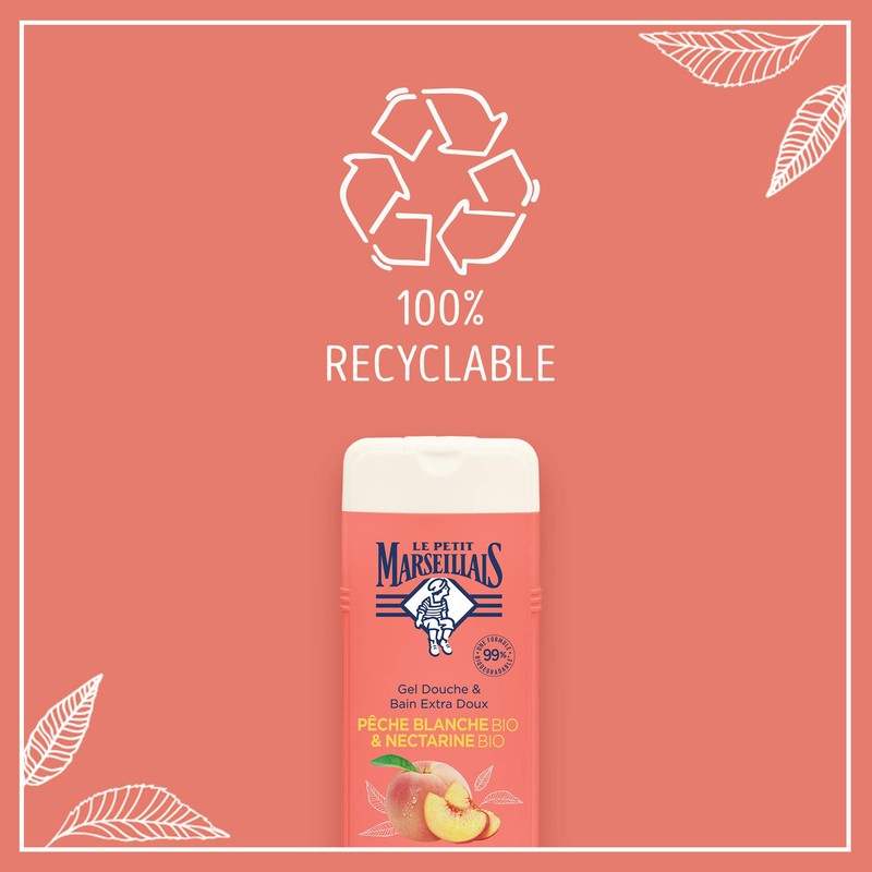 Le Petit Marseillais Shower Gel & Bath Gel, Extra Soft,