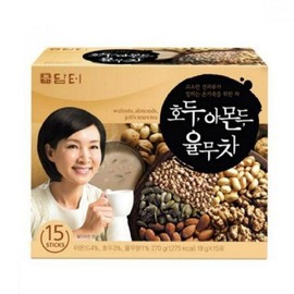 호두율무차 따뜻한 견과류 호두 아몬드 율무 차 곡물 Walnut Job's Tears Tea Warm Nut Mix Walnut Almond Job's Tears Grain