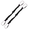 BoxerTool 16inch Heavy Duty Carabiner EPDM Strap – 2 Pack