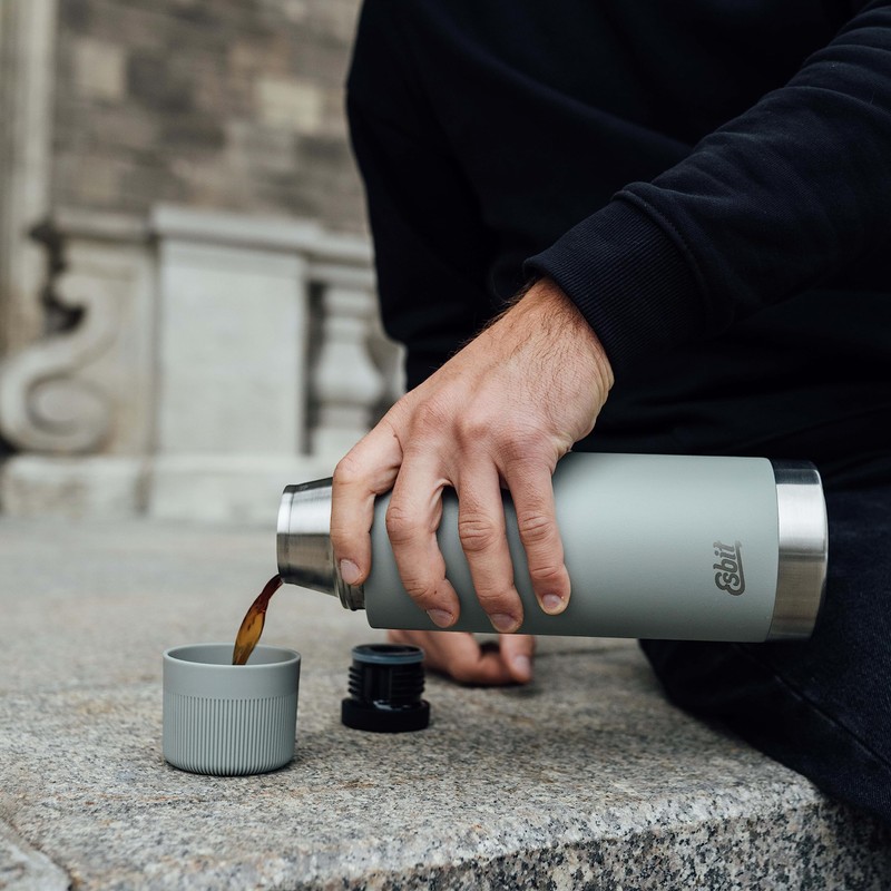 Esbit Sculptor Thermal Flask - Insulated Stainless Steel Bottle for