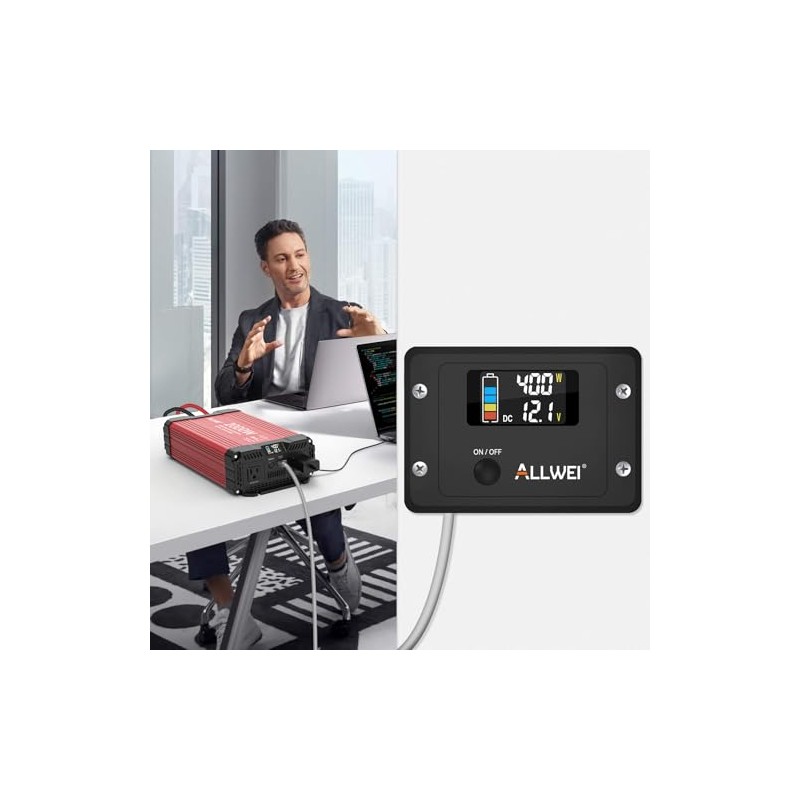 ALLWEI Wired Remote Controller with Smart LCD Display | only