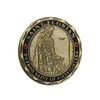 St. Florian Patron Saint of Firefighters with Prayer Challenge Coin