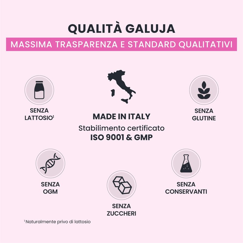 GALUJA Collagen Skin Integratore Collagene Verisol, 60 Compresse