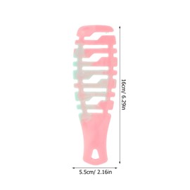 Baluue Massage Comb Straightening Hair Brush for Women Gradient Detangling Hair Brush Scalp Massage Styling for Daily Use and Giving