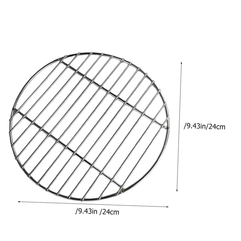 Levemolo Round Stainless Steel Grill Mesh Multi Function BBQ Grate