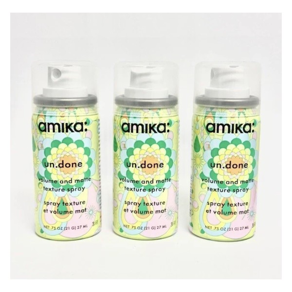 AMIKA UN.DONE VOLUME AND MATTE TEXTURE SPRAY (.75OZ/27ML) 3 PACK
