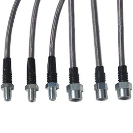 Techna-Fit Brake Line Kit Subaru 2001-2007 Legacy GT all 6 line brake kit - SUB-1130RD