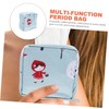 Minkissy 4pcs Multi-function Tampon Holder Portable Period Bag Sanitary Pad