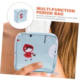 Minkissy 4pcs Multi-function Tampon Holder Portable Period Bag Sanitary Pad Storage