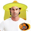 Hard Hat Full Brim Sun Shade and Sweatband Set,Hard Hat
