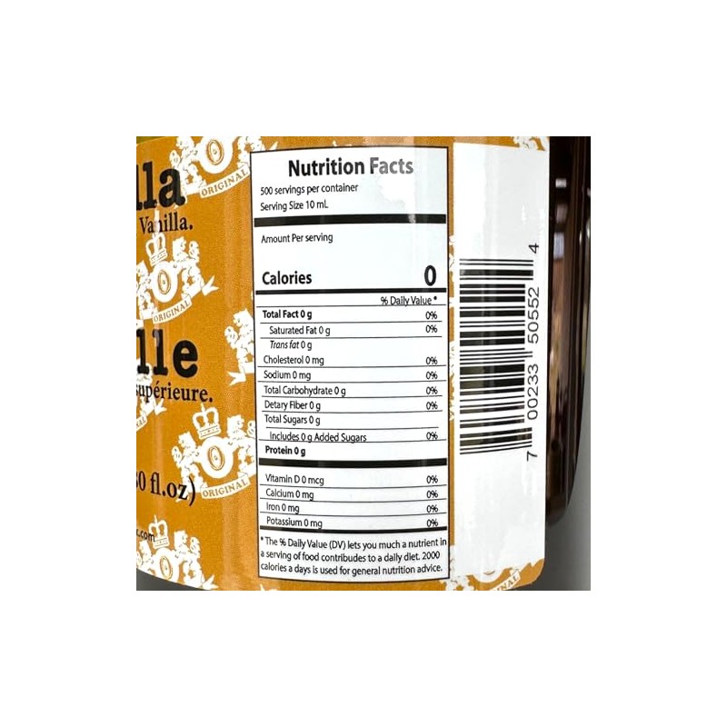 Premium Gourmet Mexican Vanilla (Medium, 16.90, Fl Oz)