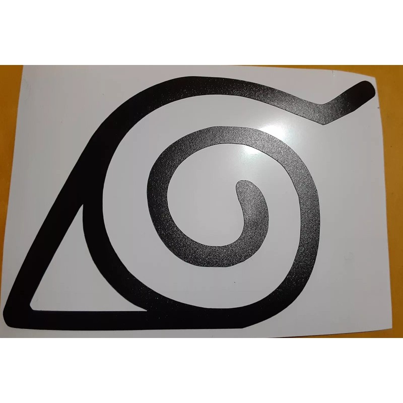 Naruto Leaf Village Symbol Sticker Vinyl Decal Windows/Laptop Waterproof!