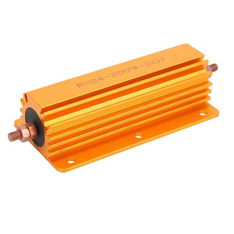 Resistor 200W 2R RX24 - Resistencia de aluminio para sensor