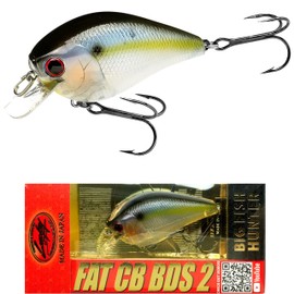 LUCKY CRAFT Crankbait Fat CB BDS2 (186 Ghost Thread Fin Shad)