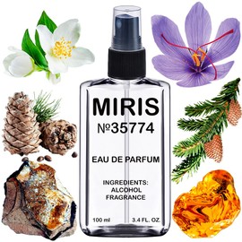MIRIS No. 35774, Inspired by Bacarat Rouge 540, Long-Lasting Unisex Eau de Parfum for Women & Men, Spray 3.4 Fl Oz / 100 ml
