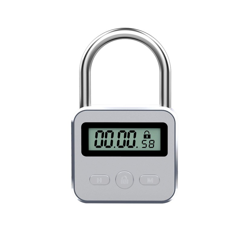 Metal Time Padlock - Time Management Tool Timer 99 Hours