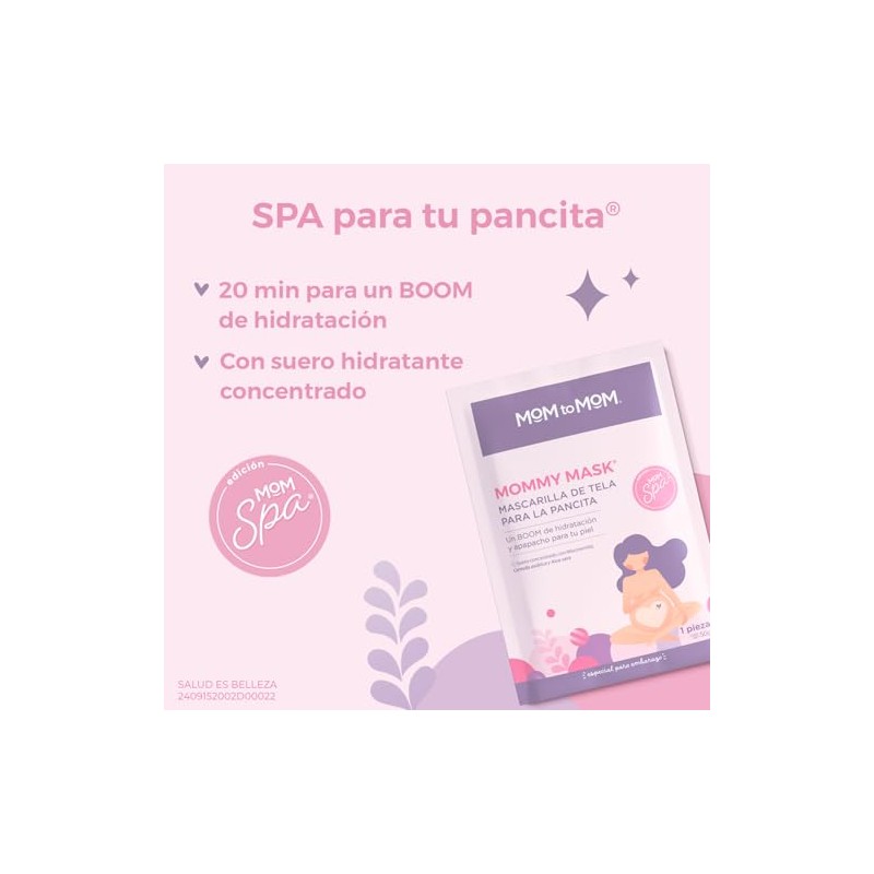 MOM to MOM KIT MOMMY MASK Mascarilla en tela para