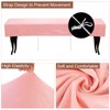 sourcing map Bench Cushion Cover Dining Bench Cover Anti Dust