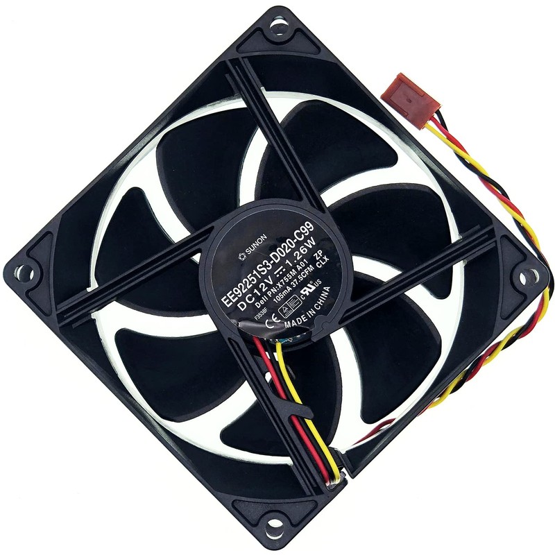 by Sunon EE92251S3-D020-C99 PVA092G12M Rear Case Computer Cooling Fan for