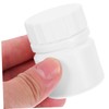 NOLITOY 12pcs Hdpe Solid Jar Bottles for Toiletries Portable Travel