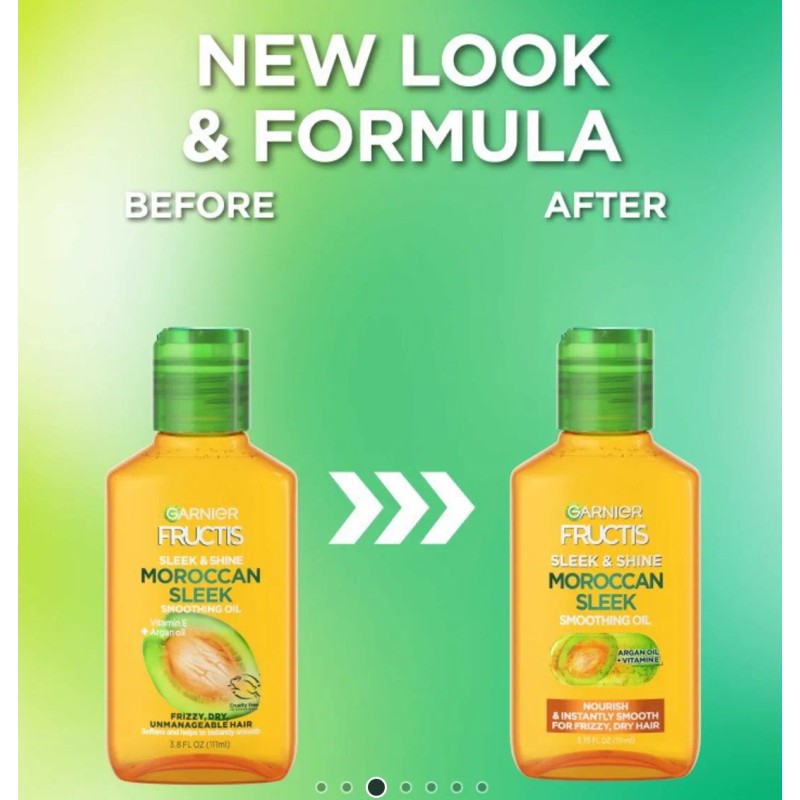 Aceite Argan Garnier Fructis Sleek & Shine Moroccan Oil