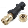 M&M Smartek Quick Coupling Connection Bayonet Adapter 1/4 Inch for
