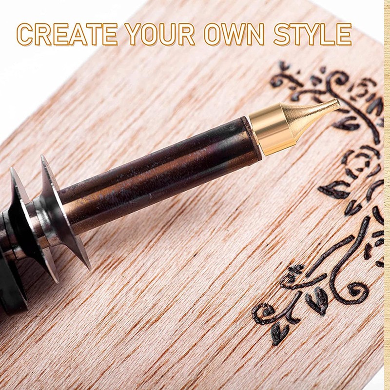 Wood Burning Tips Letters Set, Alphabet Template Branding tip for