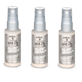 Schwarzkopf Got2b Glow'Rious Hair & Body Spray, 1.69 oz (3 pack)
