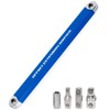 Ratchet Wrench Extender,Tight Reach Extension Wrench Set with 1/2",1/4" and
