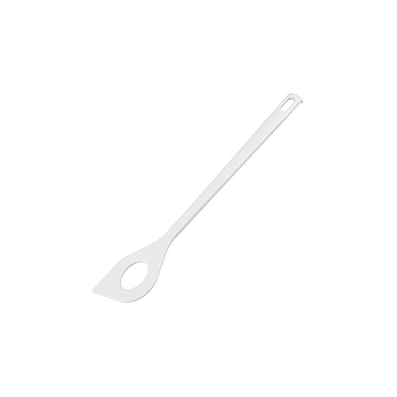 FACKELMANN Blanca 24279 Cooking Spoon with Hole 30 cm Hanging