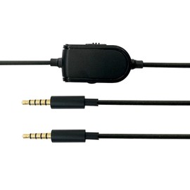 Replacement Cable for Astro A10/A40 Gaming Headset Audio Cable Aux Cord 2M 3.5mm