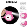 Retractable Dog Leash with LED Light Makife 5m Extendable Dog