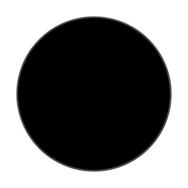 ZESABGE 30 cm Acrylic Plate Black Acrylic Discs Round Plastic Sheet, Acrylic Plastic Panels for Painting, DIY Crafts, Project Exhibition
