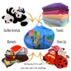 Storage Bean Bag Chair 26 Inch Beanbag Cover with Zipper
