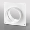 FANTRONIX 100 mm Dia Plastic Pipe Duct Connector with Spigot