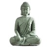 RemeeHi Stone Buddha Statue Decoration for Praying Good Luck Figurine