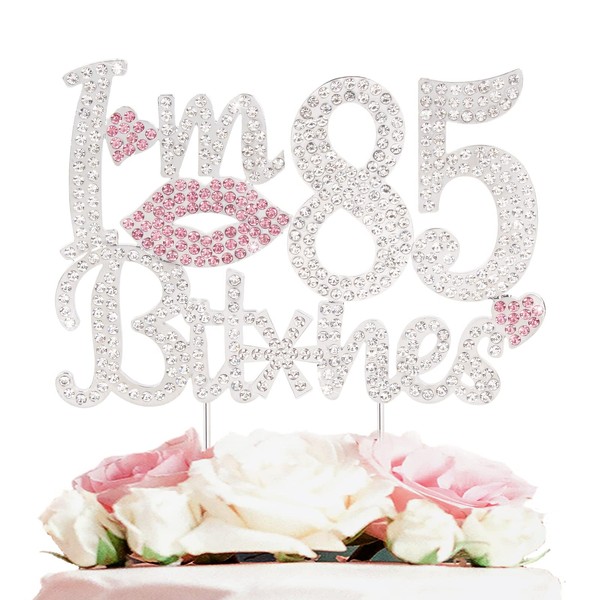 LASKYER - Decoración para tarta de cumpleaños con diamantes de