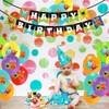 Monster Party Decorations - Monster Birthday Balloons Happy Birthday Banner
