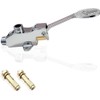 Brass Floor Mount Single Foot Pedal Water Valve for Basin,
