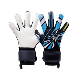 erebos 1000153 Arucas Negative Ergo Soft Grip Goalkeeper Gloves Black Blue 6