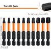 BUWUSMU 10 Pcs Torx Bit Set - 50 mm Long