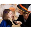 4 Pcs Halloween Hair Clips Glitter Bows Pumpkin Ghost Witch