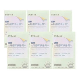 Dr.Lin Song Joong-ki Glutathione Purity 98 Glutathione Glutathione Glutathione Extract 6 MJ / 닥터린 송중기 글루타치온 순도 98클루타치온 글루타티온 글루치타온 추출물 6개 MJ