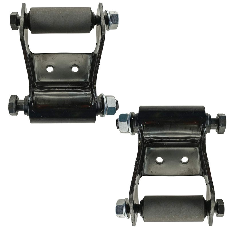 TRQ Rear Leaf Spring Shackle Repair Kit Pair Compatible with