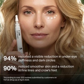 Y’OUR Advanced Retinol Eye Cream for Dark Circles, Puffiness, Wrinkles & Anti-aging Revitalize & Illuminate with Vitamin A, Peptides & Cucumber Extract Fragrance-free 10g (Net wt. 0.34 oz.)
