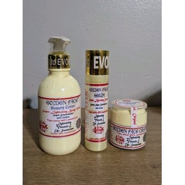 Golden Face lightening body lotion + vitamin E. 250ml, Serum, Face Cream