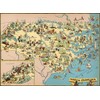 Puzzles for Adults 1000 Pieces North Carolina Wooden Map Jigsaw