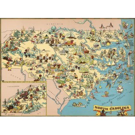 Puzzles for Adults 1000 Pieces North Carolina Wooden Map Jigsaw Puzzle Games USA of State Puzzle Map Decorate